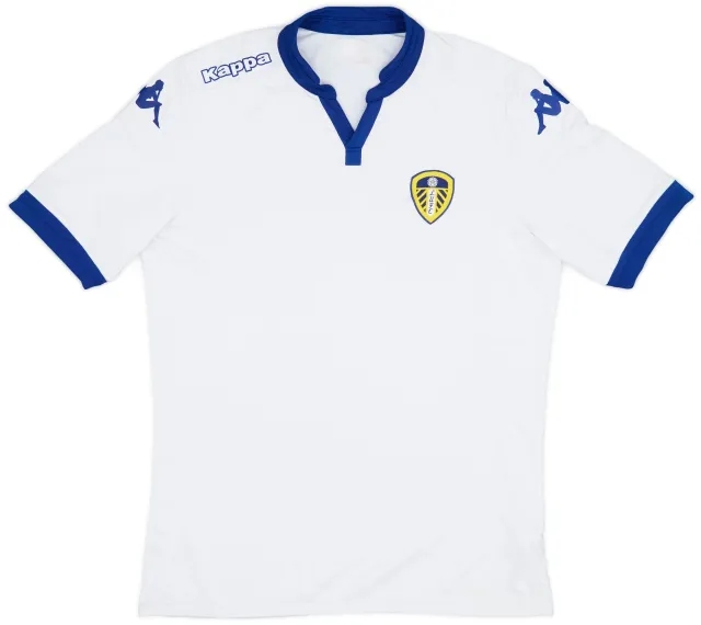 Kappa 2015-16 Leeds United Home Shirt - 8/10 - (XL)