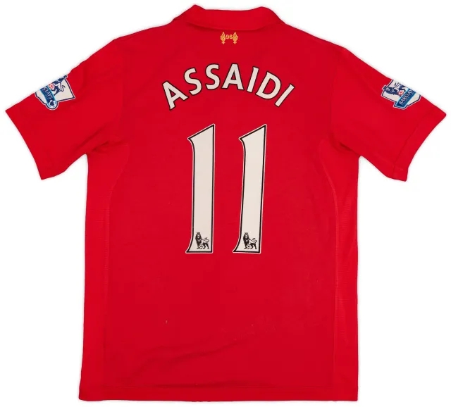 2012-13 Liverpool Home Shirt Assaidi #11 - 6/10 - (M)
