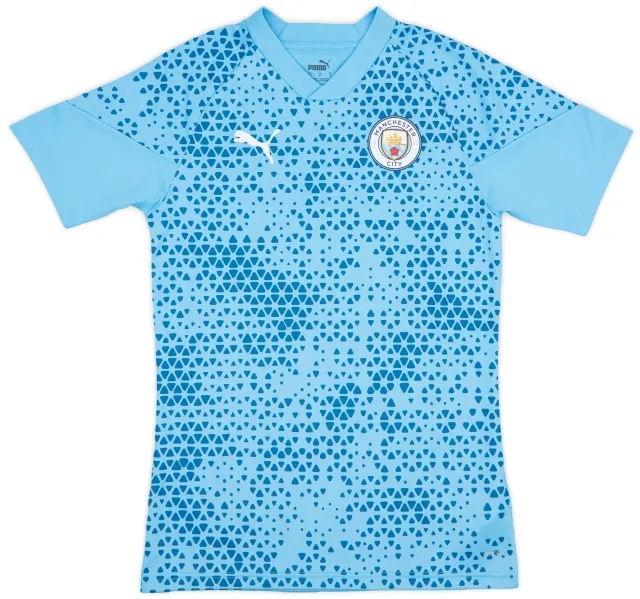 2021-22 Manchester City Puma Training Shirt - 9/10 - (S)