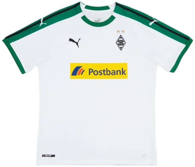 Puma 2018-19 Borussia Monchengladbach Home Shirt - 9/10 - (L)