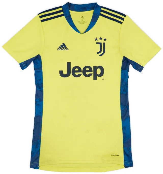 adidas 2020-21 Juventus GK S/S Shirt - 6/10 - (S)
