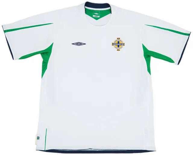 Umbro 2004-06 Northern Ireland Away Shirt - 9/10 - (XL)