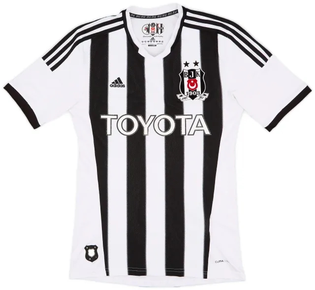 adidas 2013-14 Besiktas Home Shirt - 5/10 - (M)