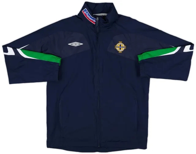 2007-09 Northern Ireland Umbro Hooded Rain Jacket - 4/10 - (S)