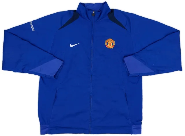 2005-06 Manchester United Nike Track Jacket - 8/10 - (XL)