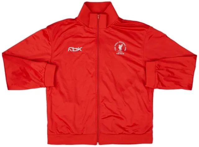 2005 Liverpool Reebok 'The Final Istanbul' Hooded Top - 8/10 - (XL)