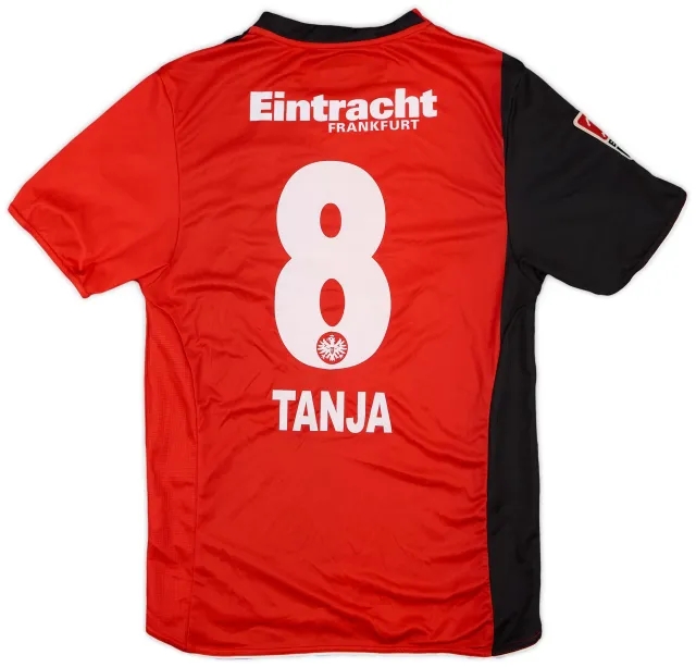Jako 2007-09 Eintracht Frankfurt Home Shirt Tanja #8 - 6/10 - (S)