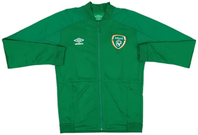 2016-17 Ireland Umbro Track Jacket - 8/10 - (S)