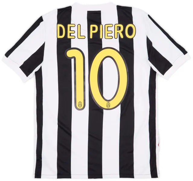 Nike 2009-10 Juventus Home Shirt Del Piero #10 - 8/10 - (S)