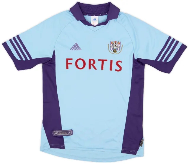 adidas 2001-02 Anderlecht Away Shirt - 6/10 - (XL.Boys)