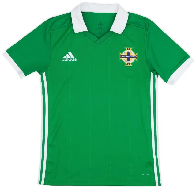 adidas 2018-19 Northern Ireland Home Shirt - 9/10 - (XS)
