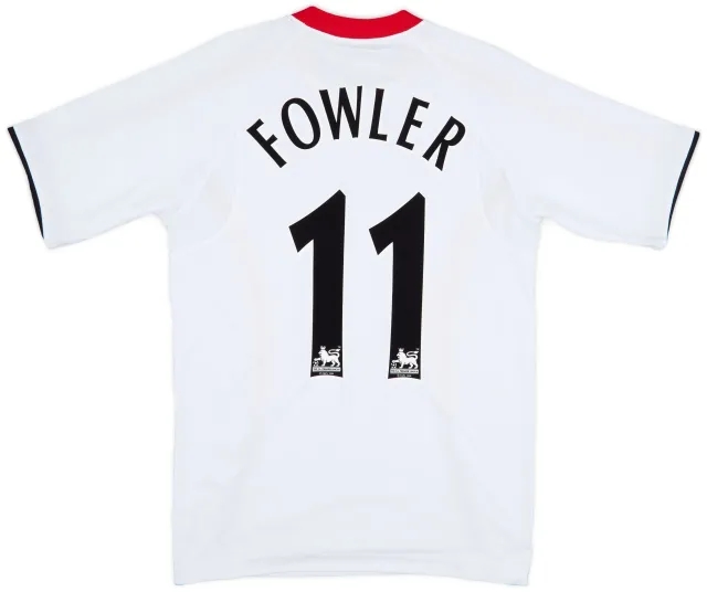 Reebok 2005-06 Liverpool Away Shirt Fowler #11 - 8/10 - (S)