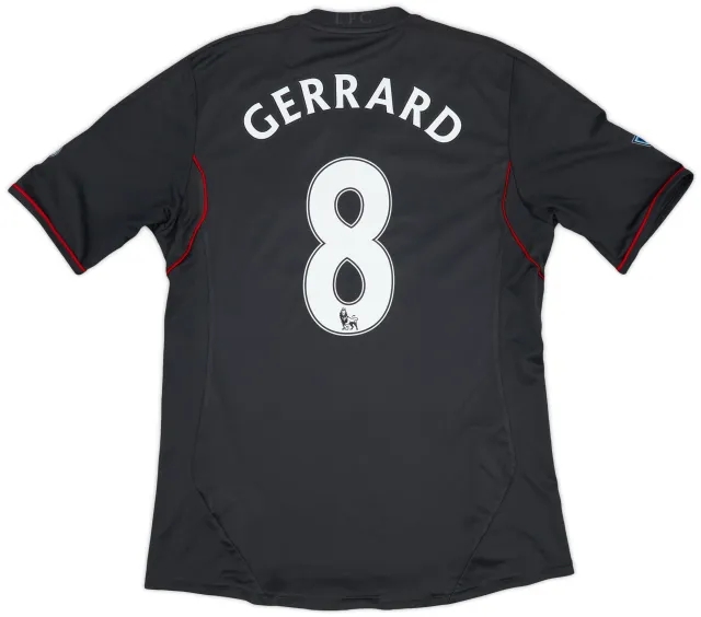 adidas 2011-12 Liverpool Away Shirt Gerrard #8 - 5/10 - (S)