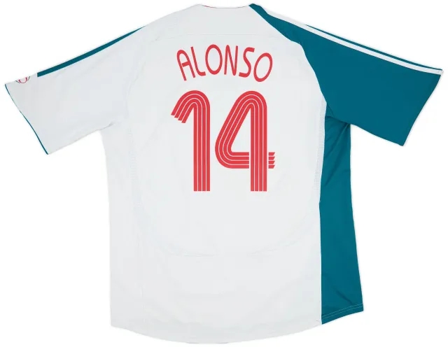 adidas 2006-07 Liverpool Third Shirt Alonso #14 - 5/10 - (XL)