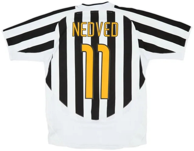 Nike 2003-04 Juventus Home Shirt Nedved #11 - 6/10 - (M)