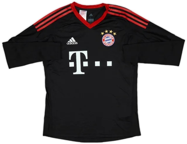 adidas 2017-18 Bayern Munich GK Shirt - 9/10 - (L.Boys)