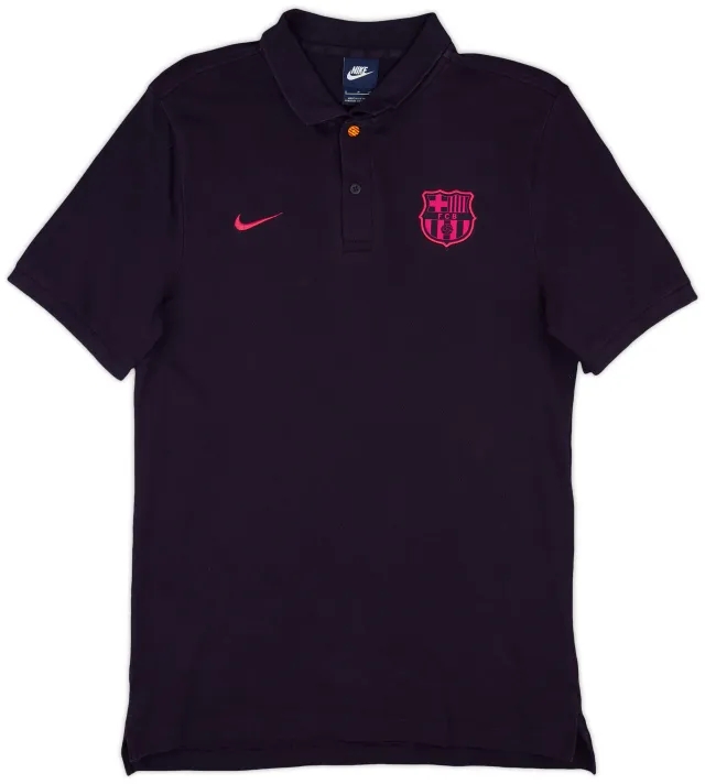 2016-17 Barcelona Nike Polo Shirt - 9/10 - (S)