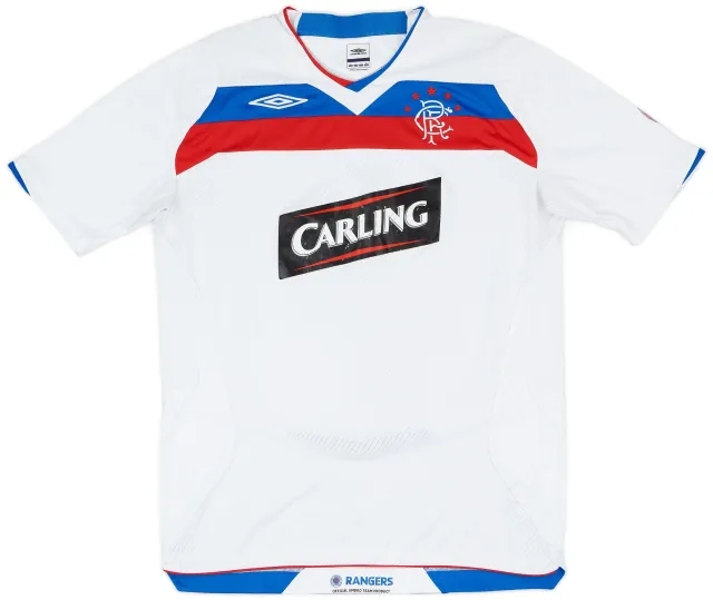 Umbro 2008-09 Rangers Away Shirt - 6/10 - (L)