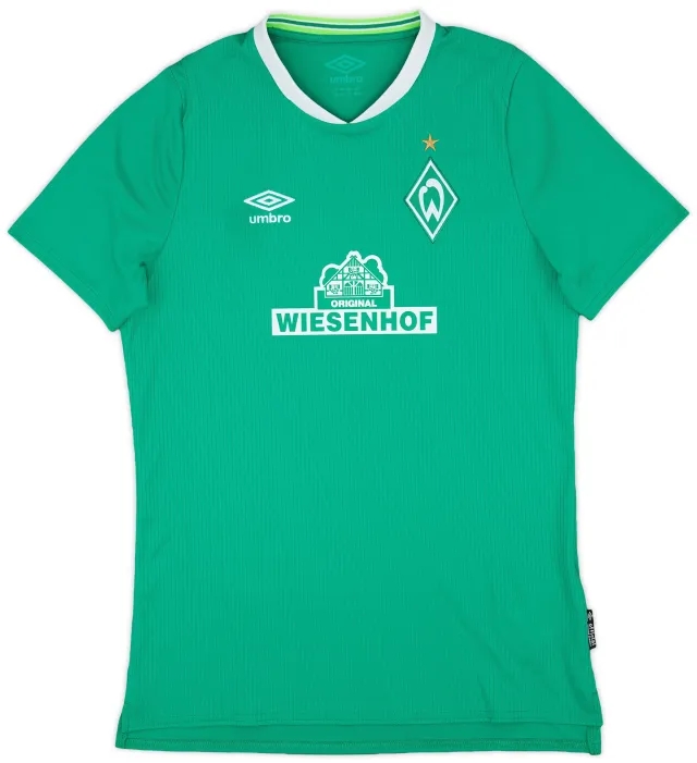 Umbro 2019-20 Werder Bremen Home Shirt - 10/10 - (XL.Boys)