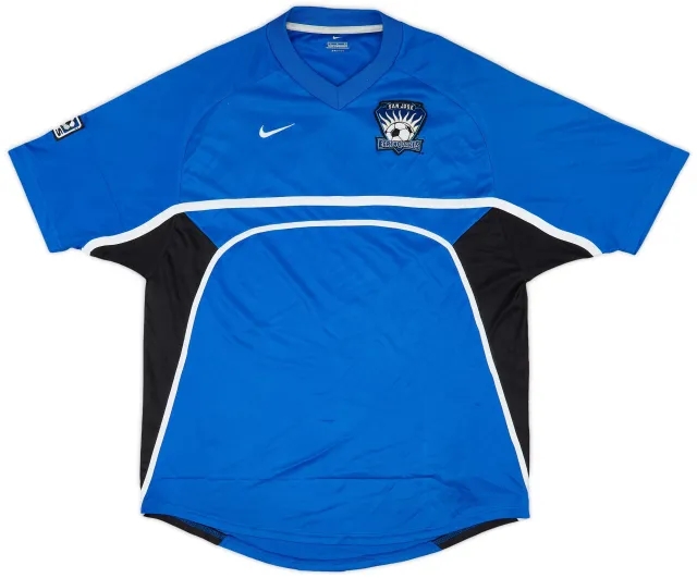 2000-02 San Jose Earthquakes Nike Training Shirt - 9/10 - (L)