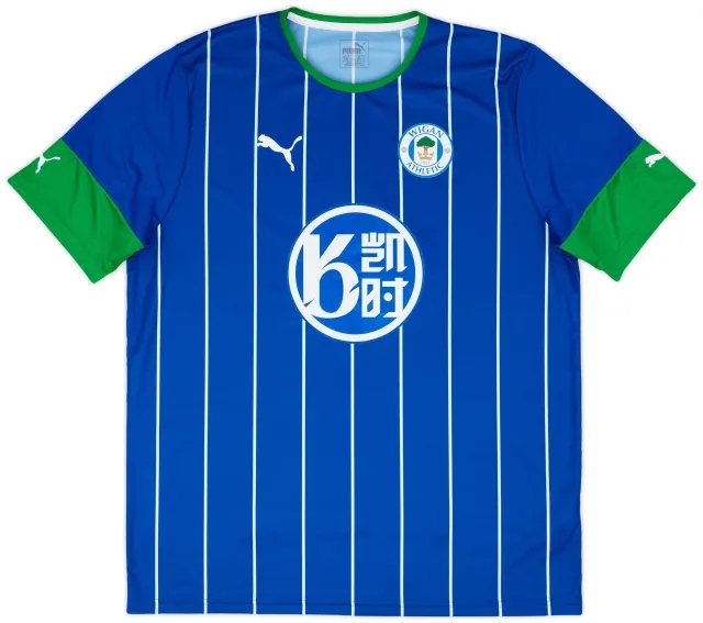 Puma 2019-20 Wigan Home Shirt - 8/10 - (XL)