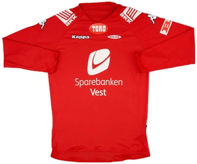 Kappa 2007 Brann Home L/S Shirt - 6/10 - (3XL)