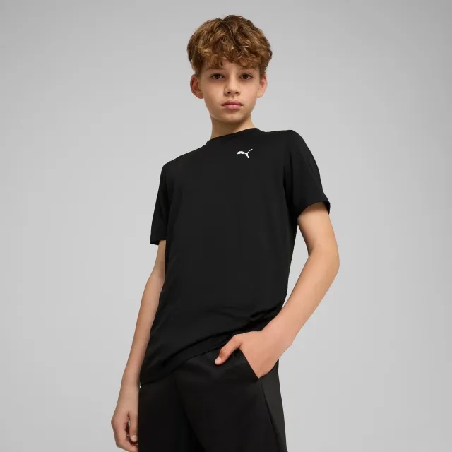 PUMA Train All Day Essentials T-Shirt Youth, Black