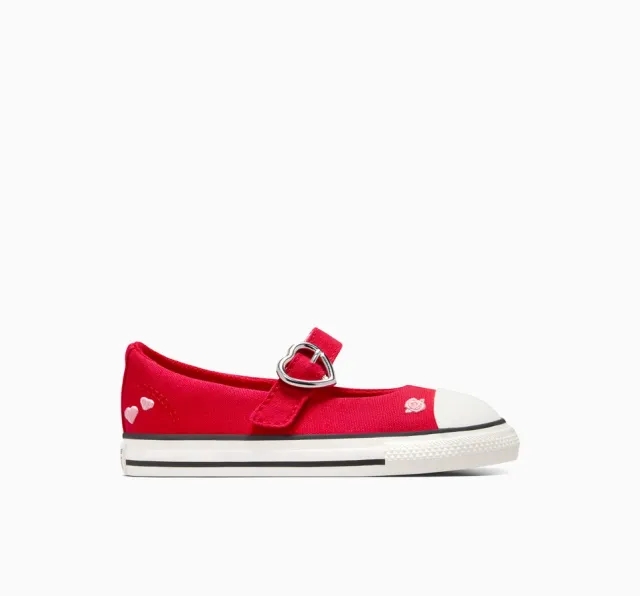 Converse Ctas Dainty Mary Jane Low Unisex Shoes - Red