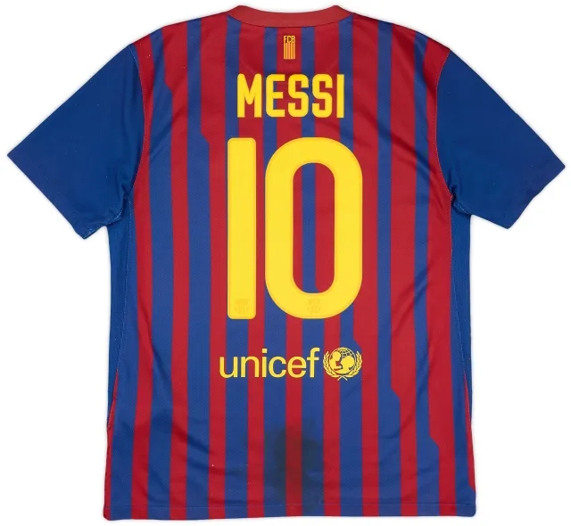 Nike 2011-12 Barcelona Home Shirt Messi #10 - 5/10 - (M)