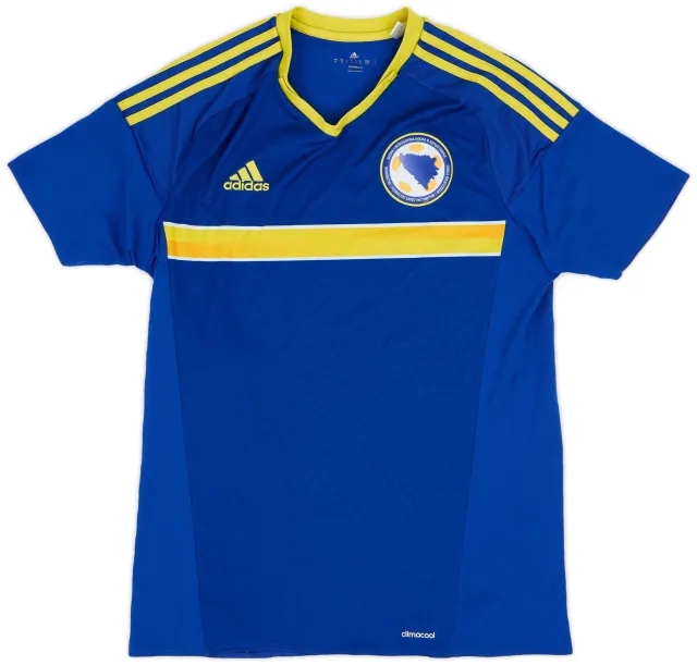 adidas 2016-17 Bosnia & Herzegovina Home Shirt - 9/10 - (M)