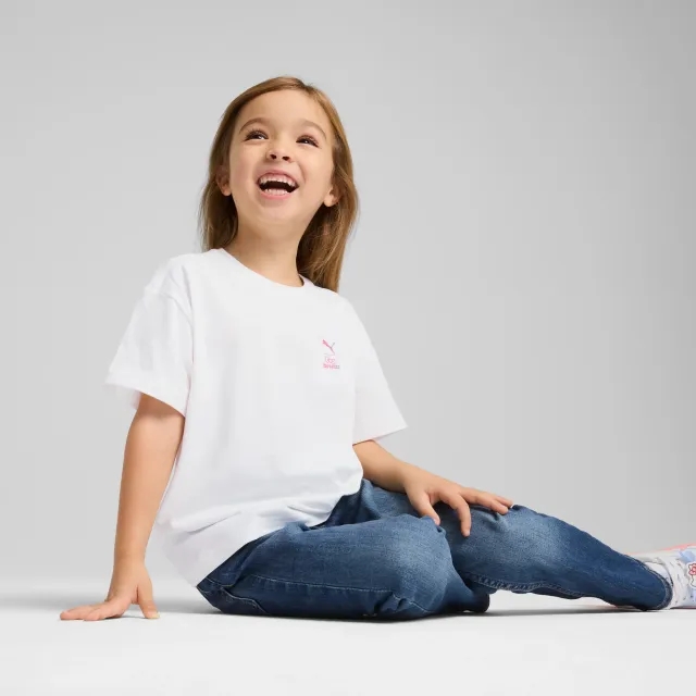 PUMA x Hello Kitty And Friends Relaxed Graphic T-Shirt Kids, White