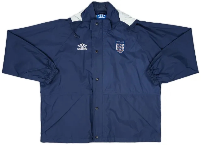 2000-02 England Umbro Hooded Rain Jacket - 8/10 - (S)