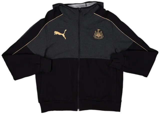 2013-14 Newcastle Puma Hooded Track Jacket - 8/10 - (L)