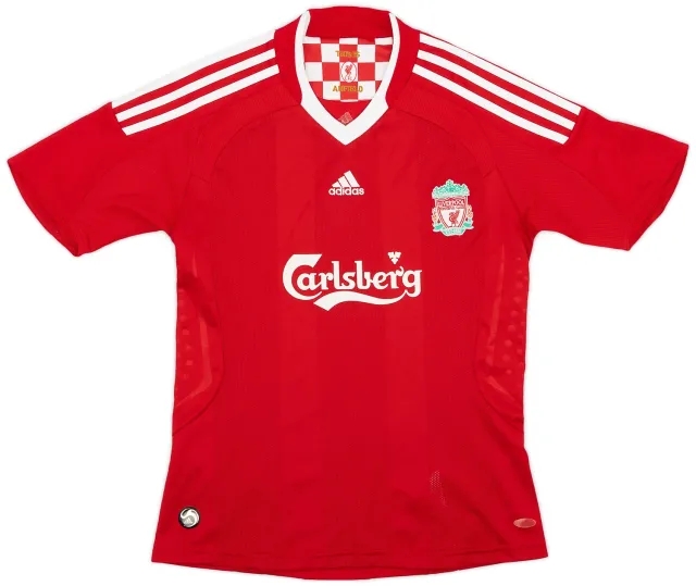 adidas 2008-10 Liverpool Home Shirt - 7/10 - (Women's S)