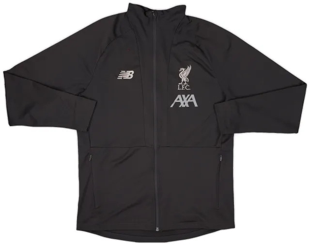 2019-20 Liverpool New Balance 1/4 Zip Training Top - 8/10 - (L)