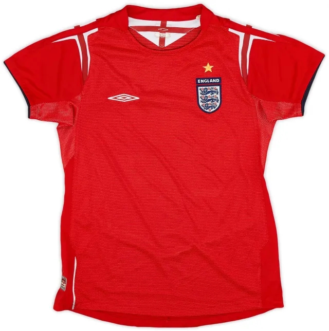 Umbro 2004-06 England Away Shirt - 8/10 - (Women's S)