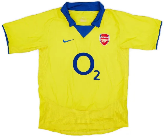 Nike 2003-05 Arsenal Away Shirt - 7/10 - (M.Boys)