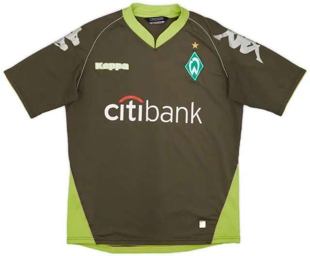Kappa 2007-08 Werder Bremen Away Shirt - 9/10 - (M)