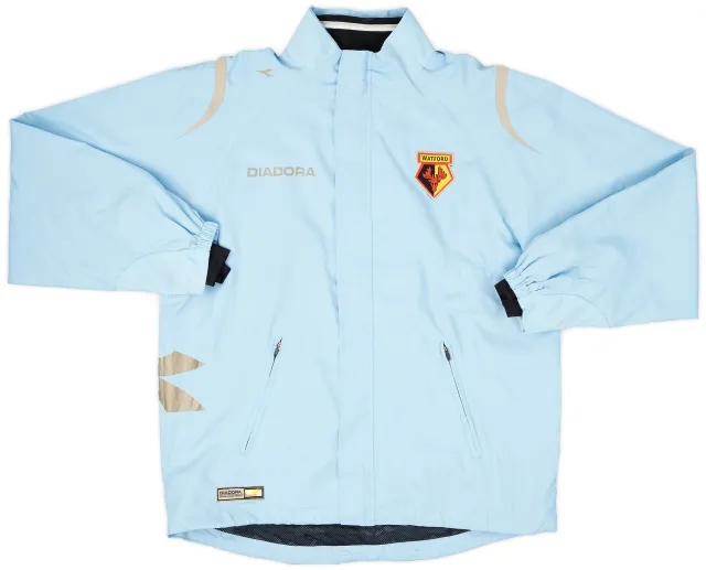 2007-08 Watford Diadora Track Jacket - 8/10 - (S)