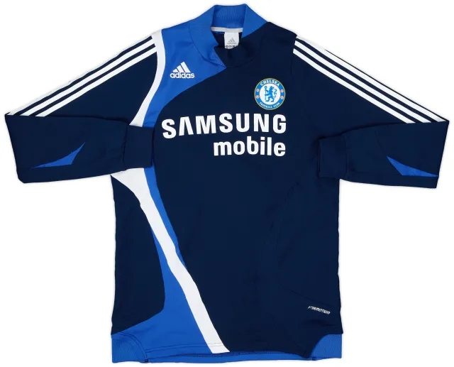 2007-08 Chelsea adidas Sweat Top - 9/10 - (L)