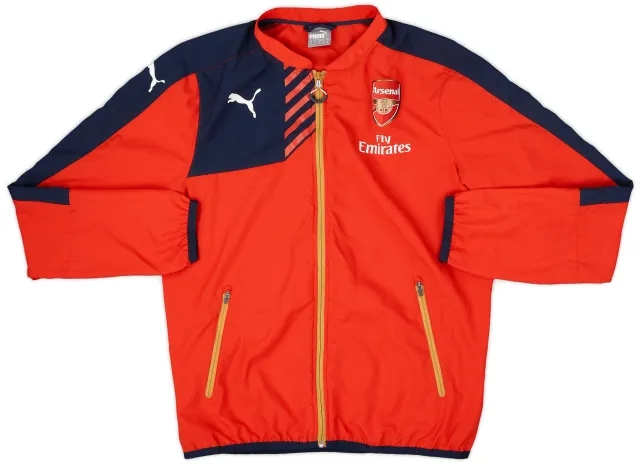 2015-16 Arsenal Puma Track Jacket - 7/10 - (M)