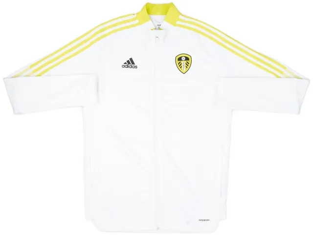 2021-22 Leeds United adidas Track Jacket - 7/10 - (M)