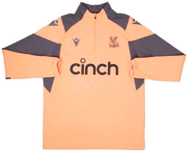 2023-24 Crystal Palace Macron 1/4 Zip Drill Top - 7/10 - (XL)