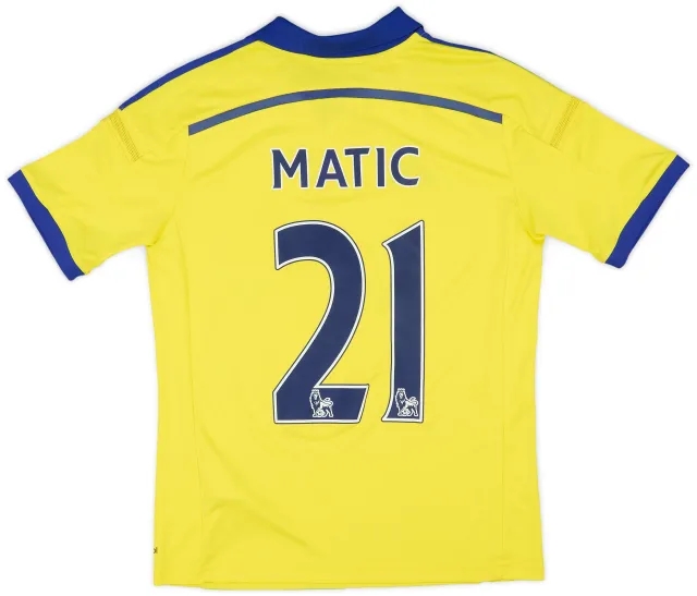 adidas 2014-15 Chelsea Away Shirt Matic #21 - 9/10 - (L.Boys)