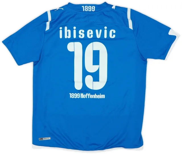 Puma 2009-11 TSG Hoffenheim Home Shirt Ibisevic #19 - 7/10 - (M.Boys)