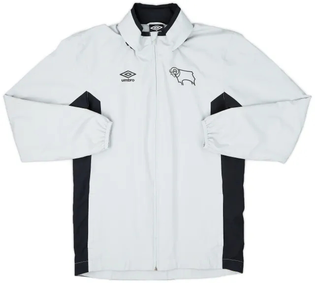 2017-18 Derby Umbro Hooded Rain Jacket - 7/10 - (XL.Boys)