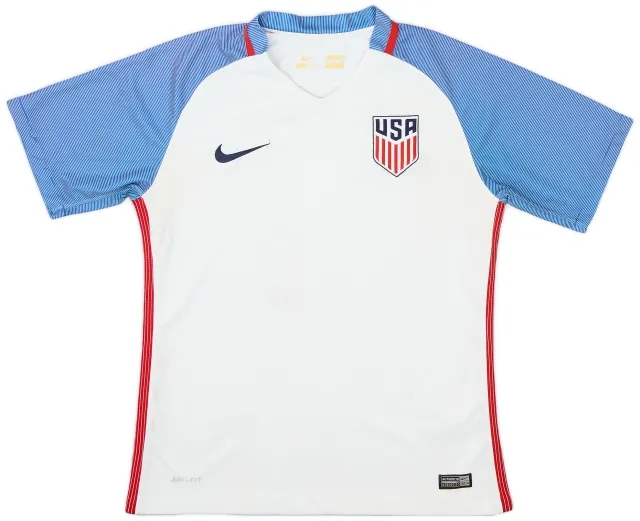 Nike 2016-17 USA Home Shirt - 4/10 - (M)