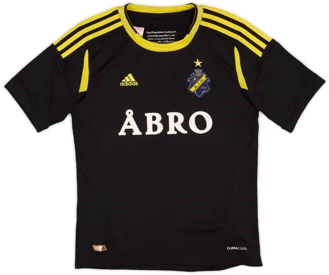 adidas 2012 AIK Stockholm Home Shirt - 7/10 - (M.Boys)