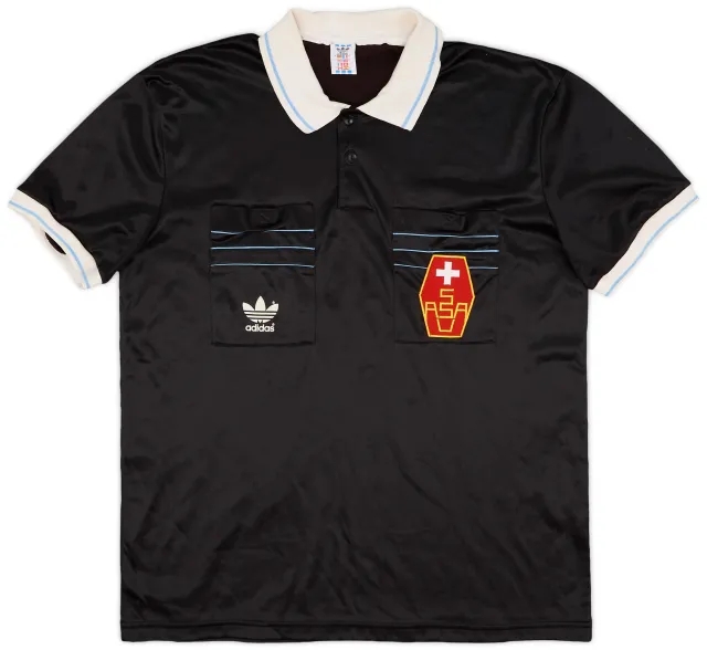 1990s Switzerland adidas Referee Shirt - 6/10 - (M)