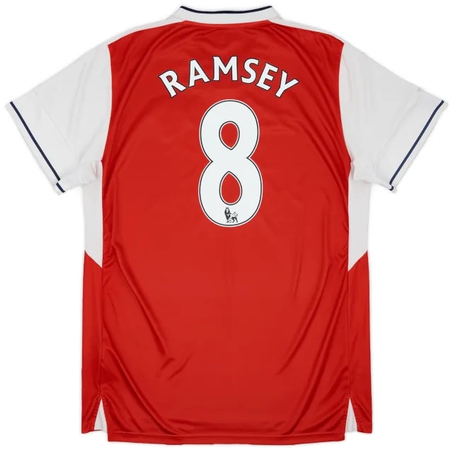 Puma 2016-17 Arsenal Home Shirt Ramsey #8 - 4/10 - (M)
